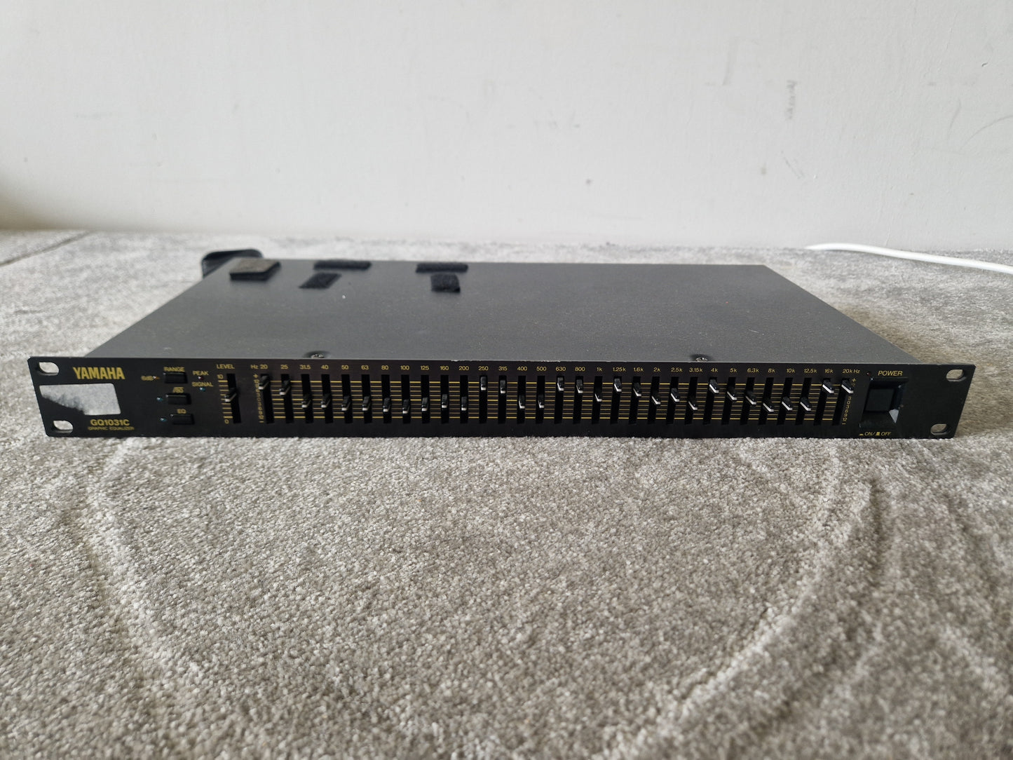 Yamaha GQ1031C Graphic Equaliser – 31-Band EQ & Rack-Mount Design – Good