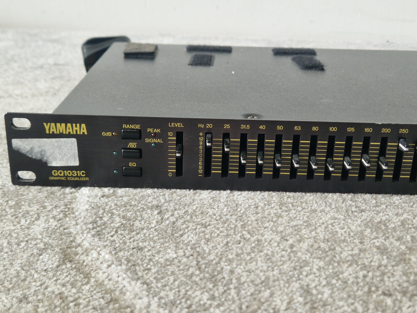 Yamaha GQ1031C Graphic Equaliser – 31-Band EQ & Rack-Mount Design – Good