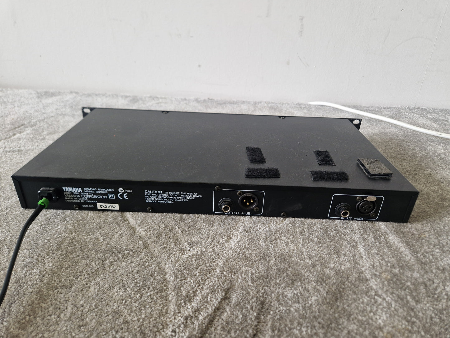 Yamaha GQ1031C Graphic Equaliser – 31-Band EQ & Rack-Mount Design – Good