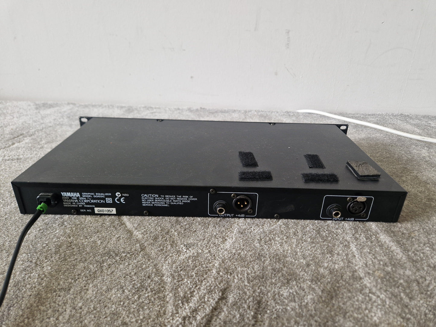 Yamaha GQ1031C Graphic Equaliser – 31-Band EQ & Rack-Mount Design – Good
