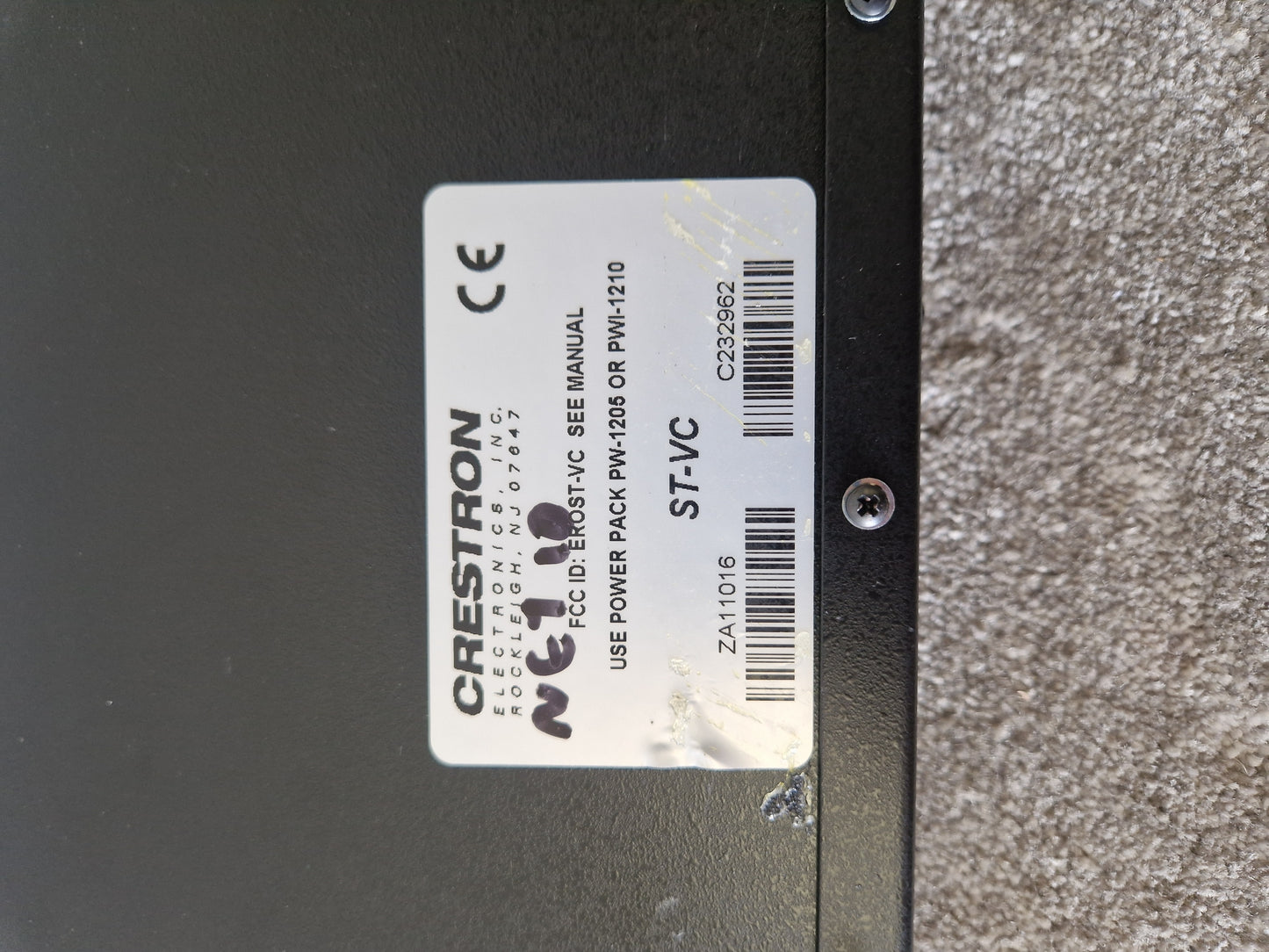 Crestron ST-VC – Volume Control Module & Serial Integration – Good
