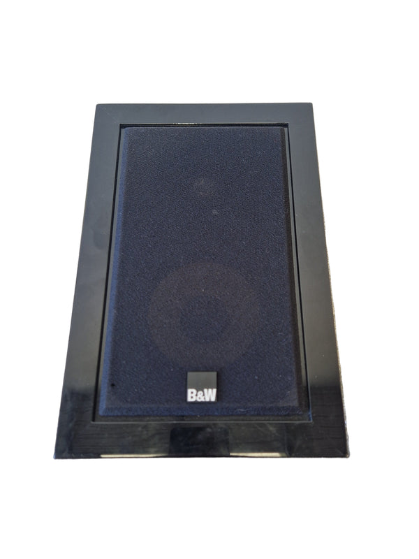Bowers & Wilkins FPM2 On-Wall Speakers (Pair) – Kevlar Driver & Compact Design – Very Good