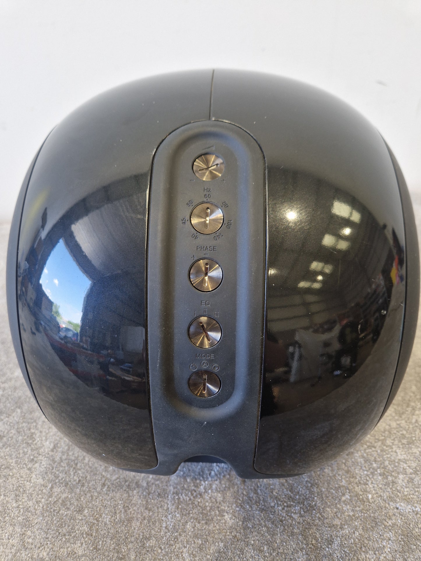 Bowers & Wilkins PV1 Subwoofer – Dual Opposed Drivers & Spherical Cabinet – Very Good