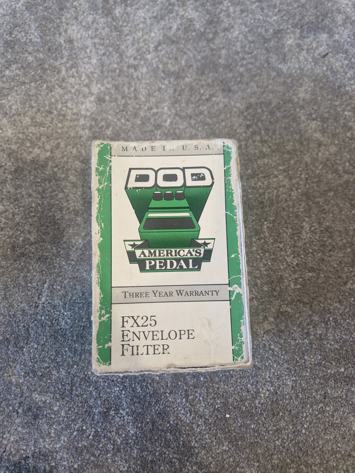 DOD FX25 Envelope Filter – Classic Auto-Wah Pedal – Very Good w/ Original Box