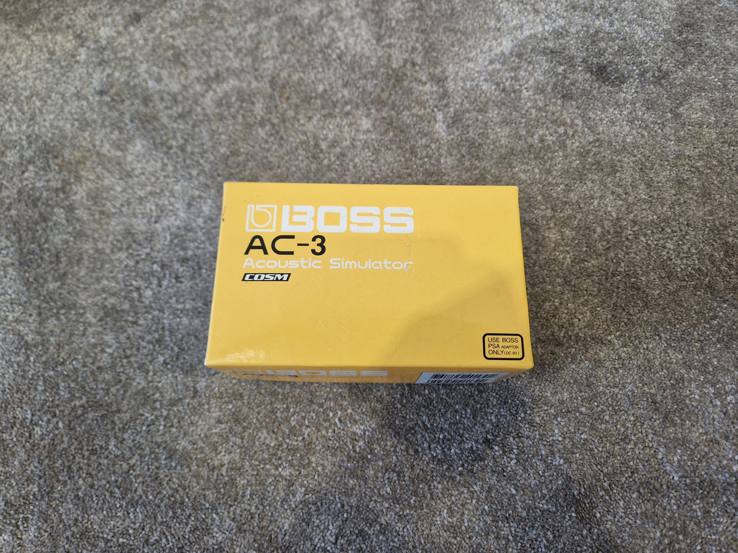 Boss AC-3 Acoustic Simulator – COSM Modeling & Built-In Reverb – Excellent w/ Original Box