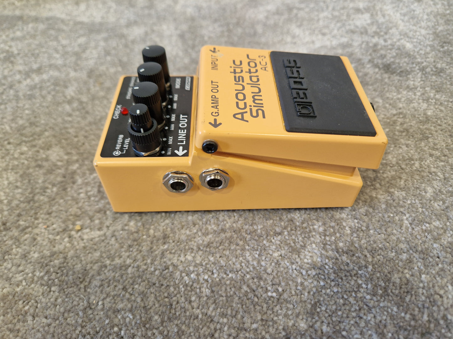 Boss AC-3 Acoustic Simulator – COSM Modeling & Built-In Reverb – Excellent w/ Original Box