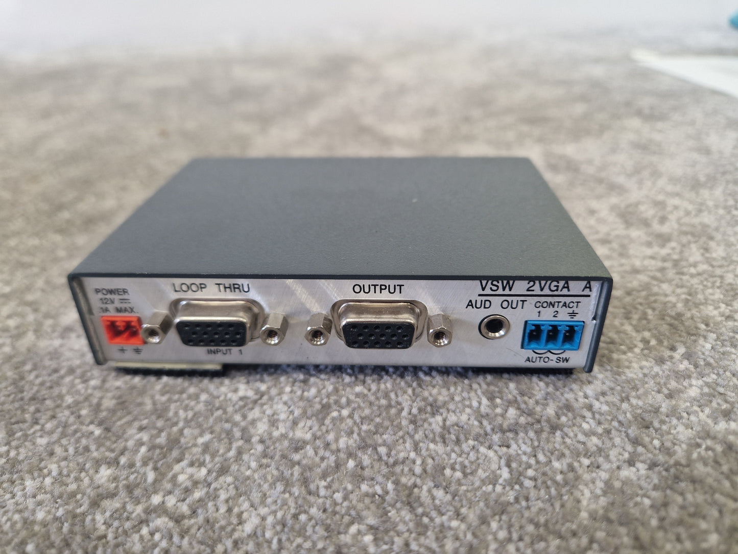 Extron VSW 2VGA A – VGA Switcher (Main Unit Only), Untested – Very Good