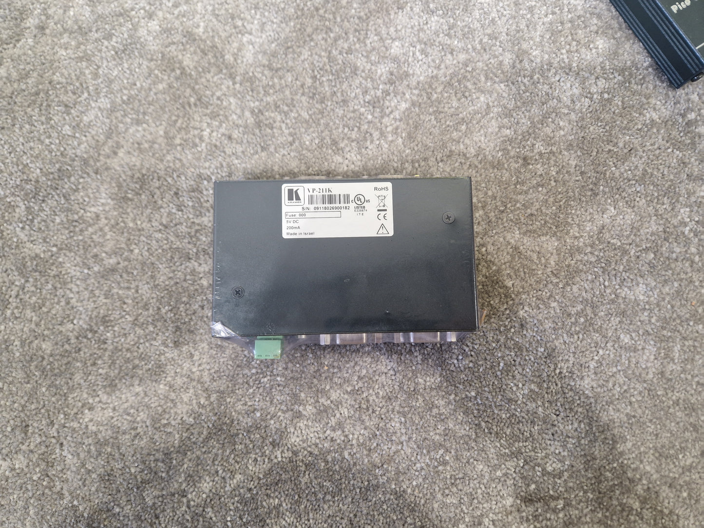 Kramer VP-211K – 2-Way VGA/UXGA Distribution Amplifier – Factory Sealed New