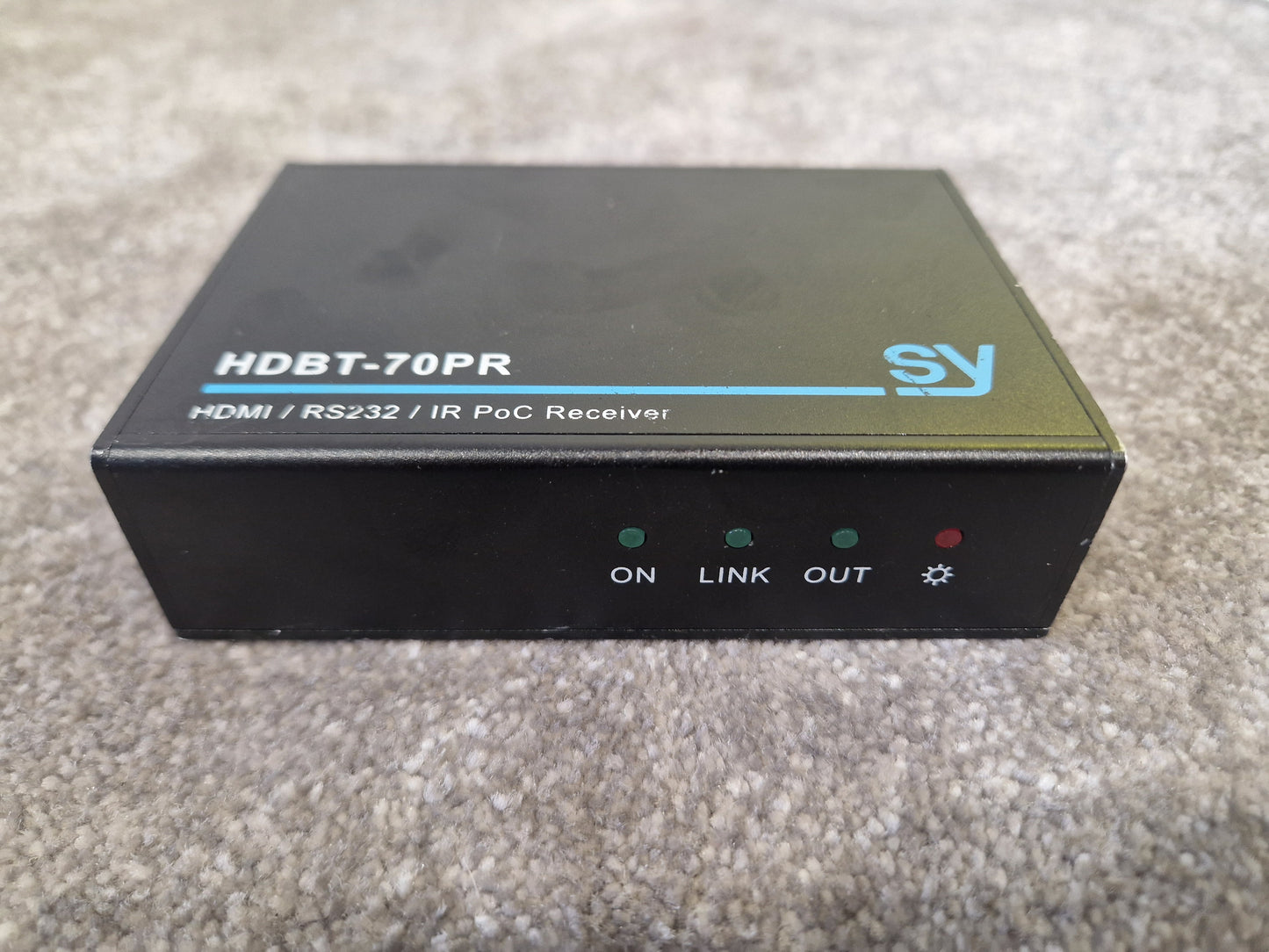 SY HDBT-70PR HDMI / RS232 / IR PoC Receiver – Very Good Condition