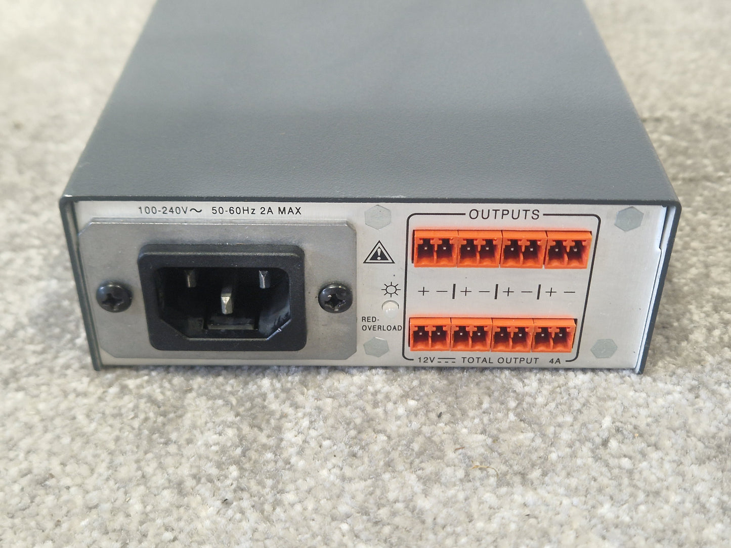 Extron PS 124 Power Supply – 12VDC 4A – Powers On – Good