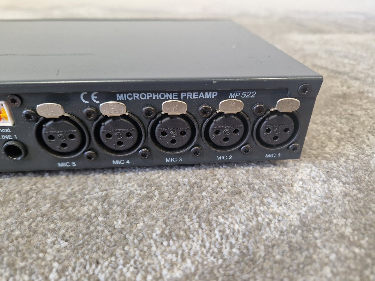 Ampetronic MP 522 Mic Preamp – Low-Noise Mono – Very Good