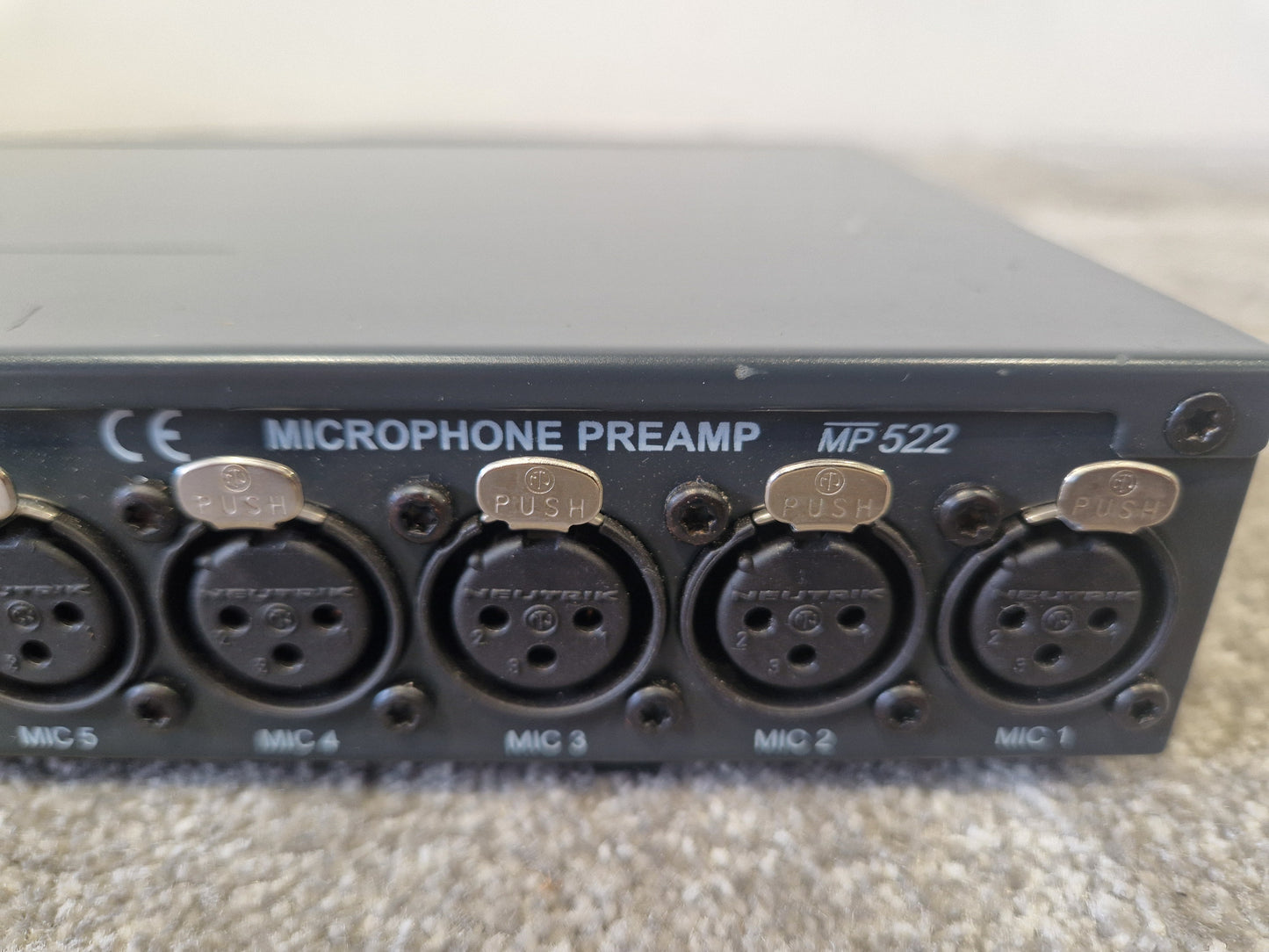 Ampetronic MP 522 Mic Preamp – Low-Noise Mono – Very Good
