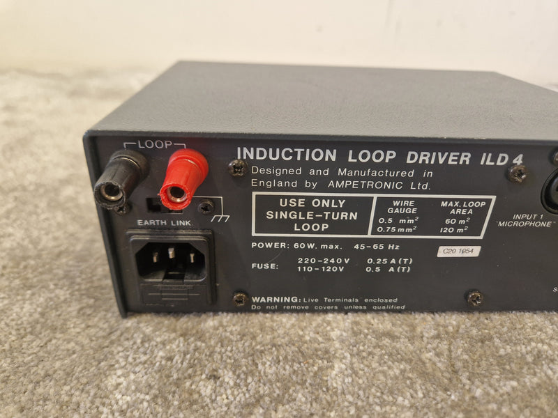 Ampetronic ILD4 Induction Loop Driver - Compact Assistive Audio - Good - image 7