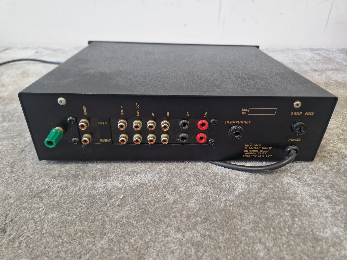 Inca Tech The Claymore Integrated Amplifier – Very Good