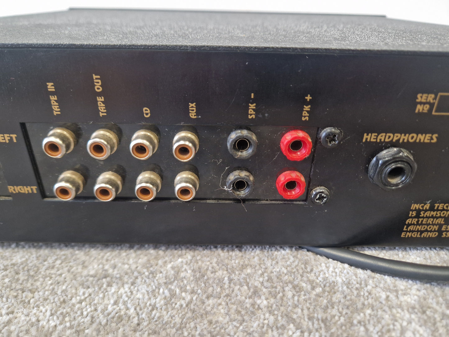 Inca Tech The Claymore Integrated Amplifier – Very Good