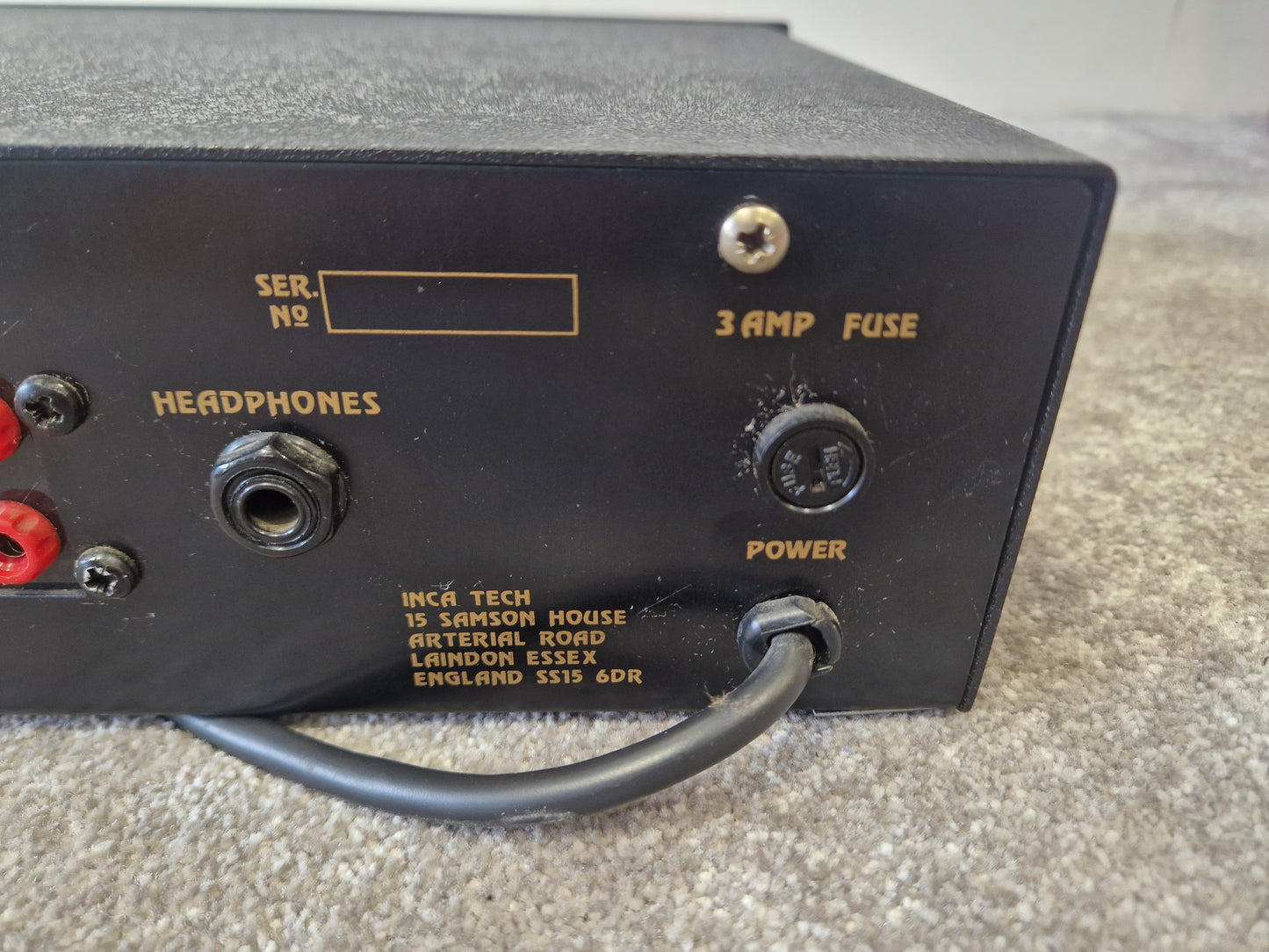 Inca Tech The Claymore Integrated Amplifier – Very Good