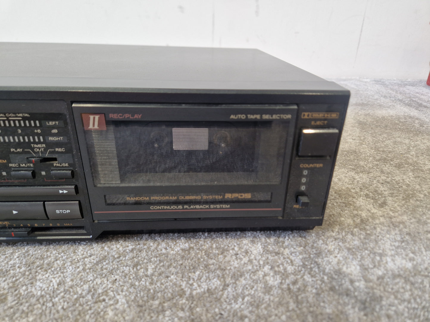 TEAC W-460C Double Cassette Deck – Auto Reverse – Very Good