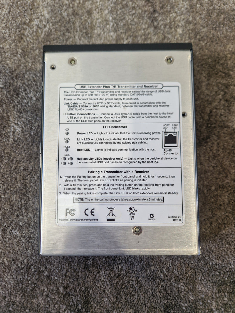 Extron USB Extender Plus R - USB over Twisted Pair - Very Good - image 9