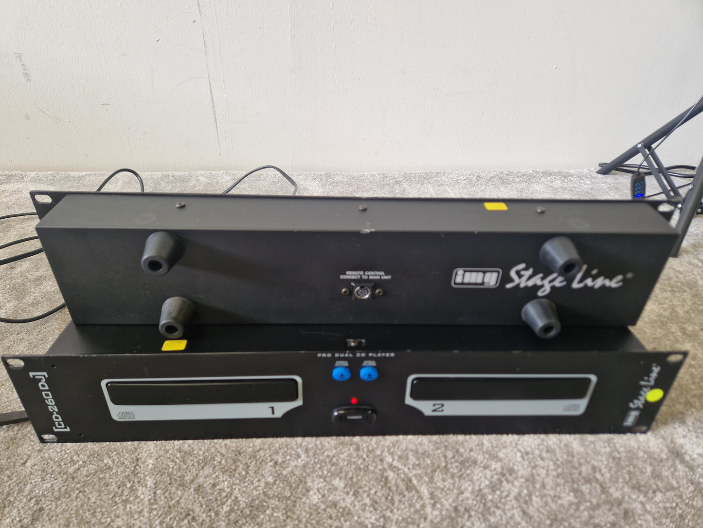 Stage Line CD-260 DJ Pro Dual CD Player – Dual Drive – Pitch Control - Very Good