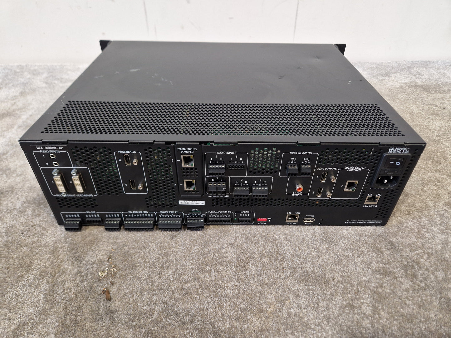 AMX Enova DVX-2255HD-SP Presentation Switcher – HDMI & Control Integration - Good