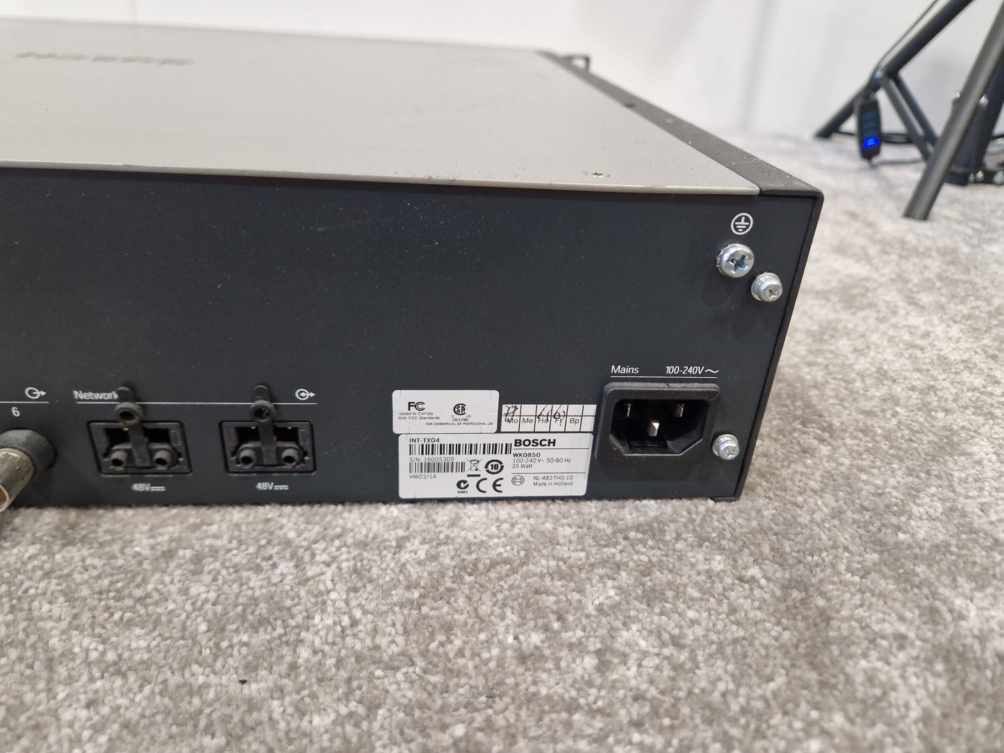 Bosch INT-TX04 Intruder Alarm Transmitter – Menu Access Confirmed – Good