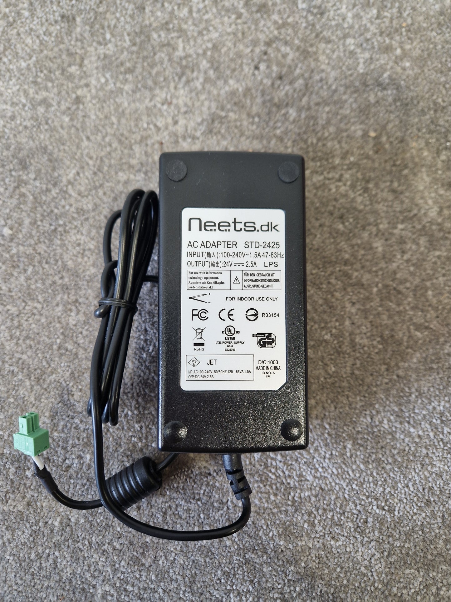 Neets Audio Amplifier Version 2 – Compact AV Control – STD-2425 AC Adapter – Excellent