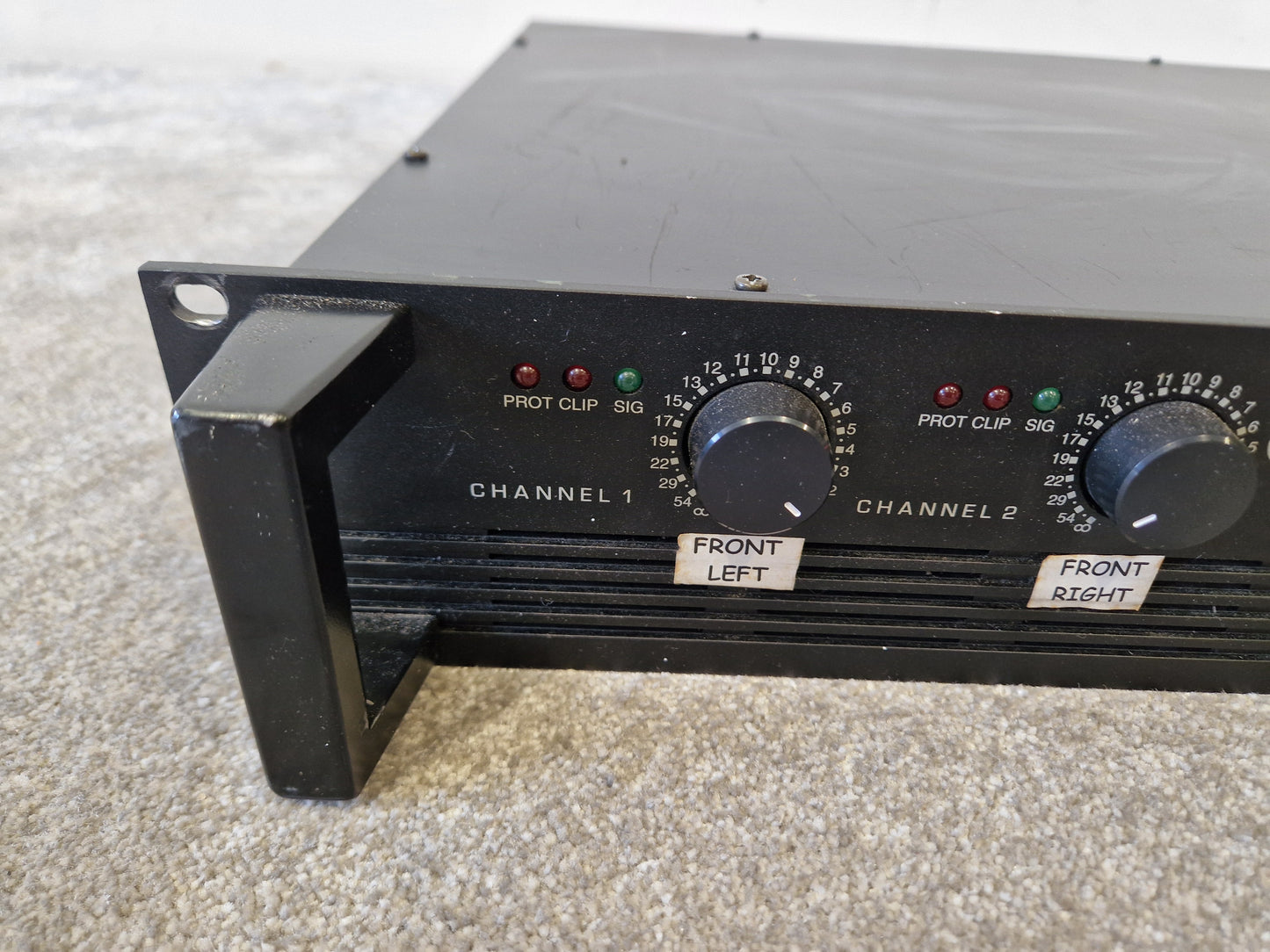 InterM QD4480 Quad Amplifier – 4x80W @ 8Ω – Good