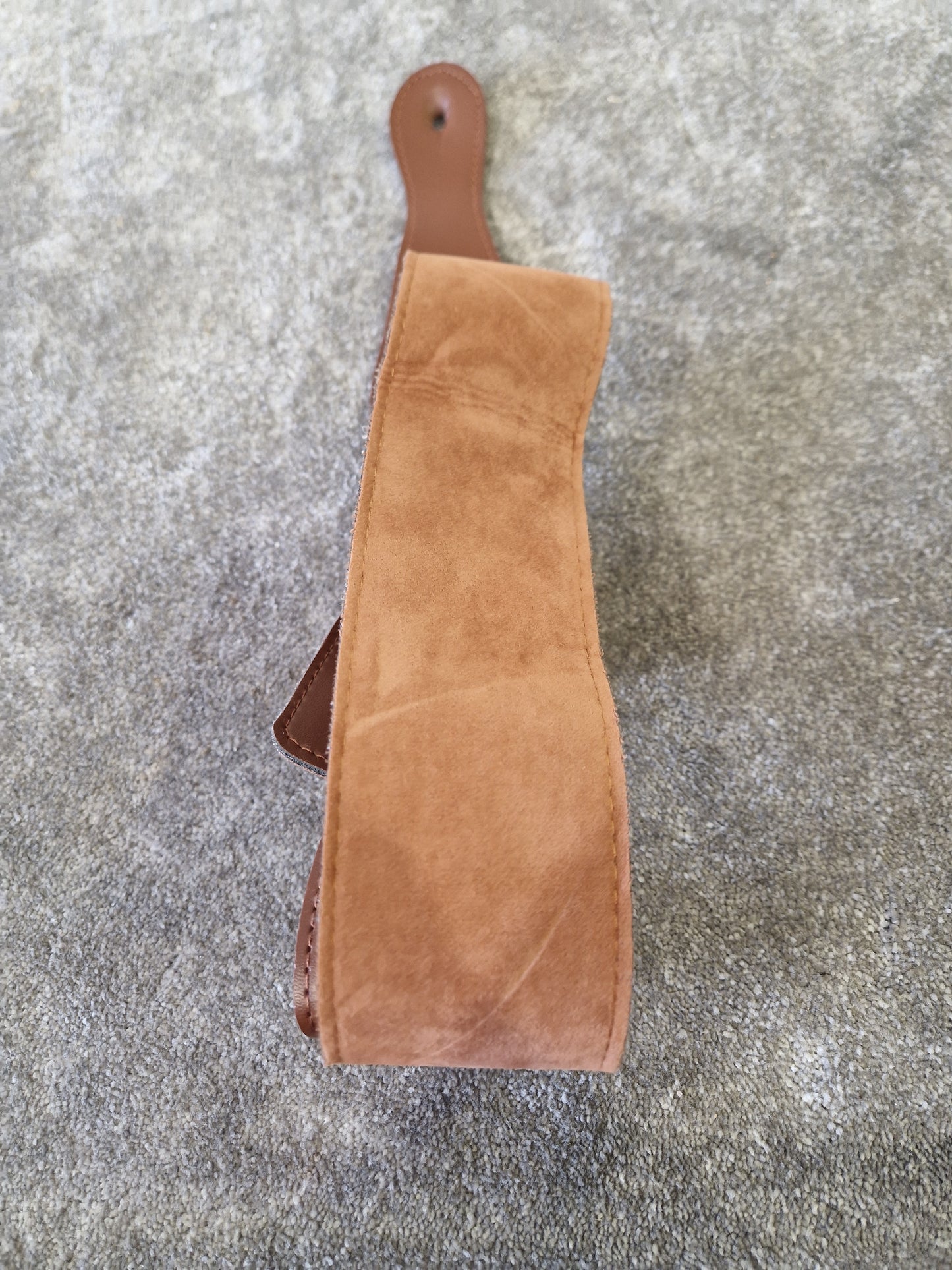 Fender 60th Diamond Anniversary Strap – Brown Leather – Excellent