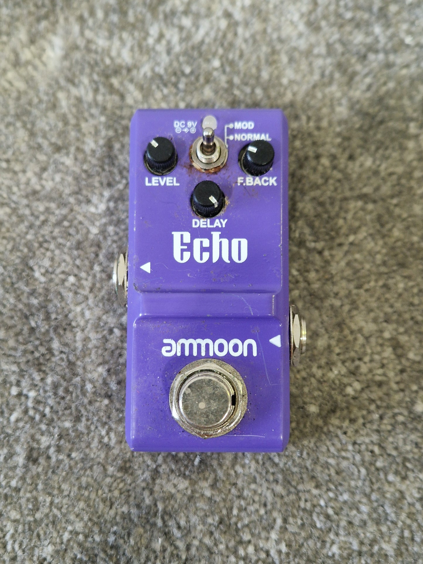 Ammoon AP16 Nano Echo Pedal – Compact Delay Unit – Very Good