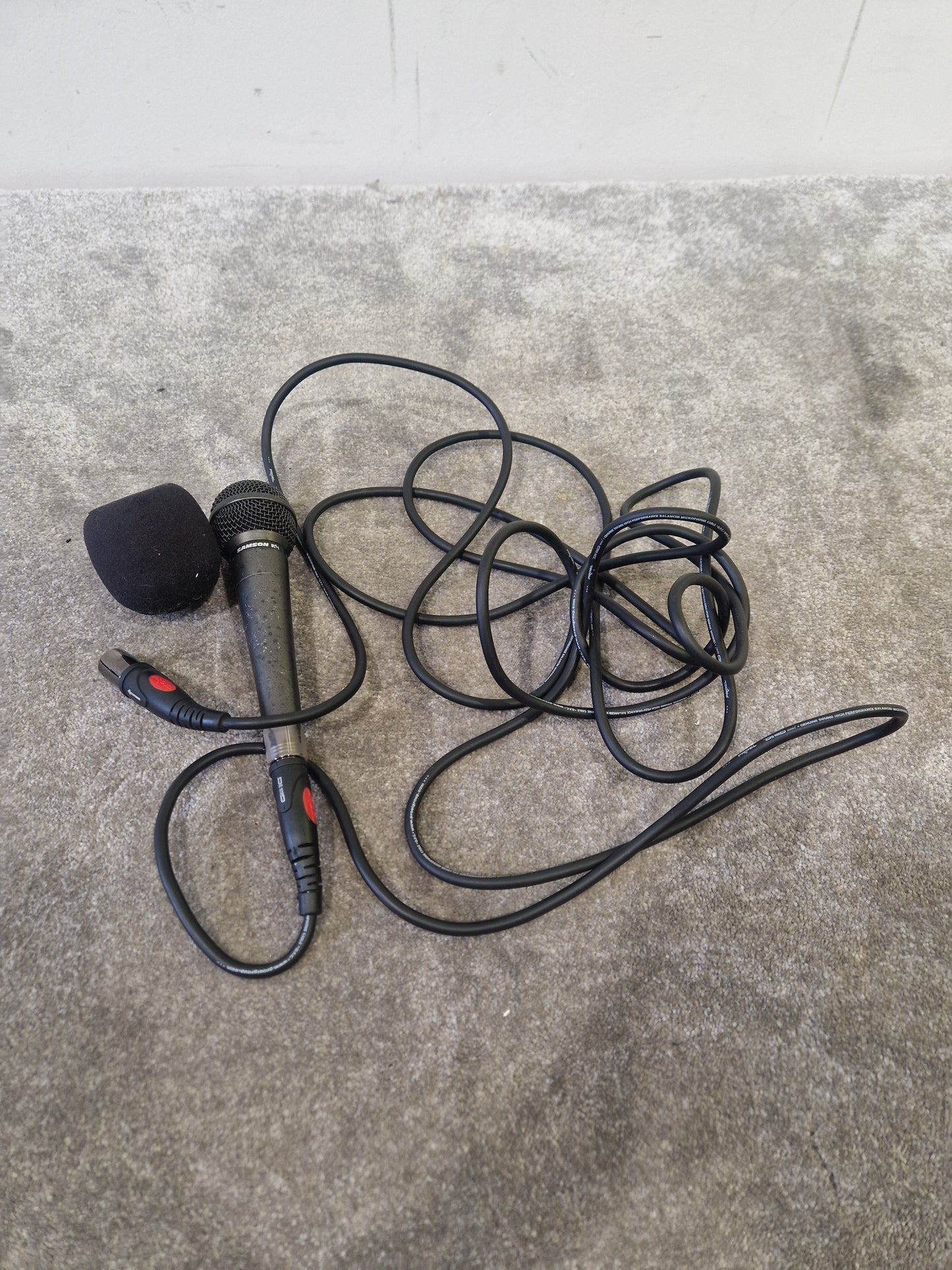 Samson R11 – Hypercardioid Dynamic Mic, Neodymium Capsule – Good w/ Proel Die Hard Mic Cable