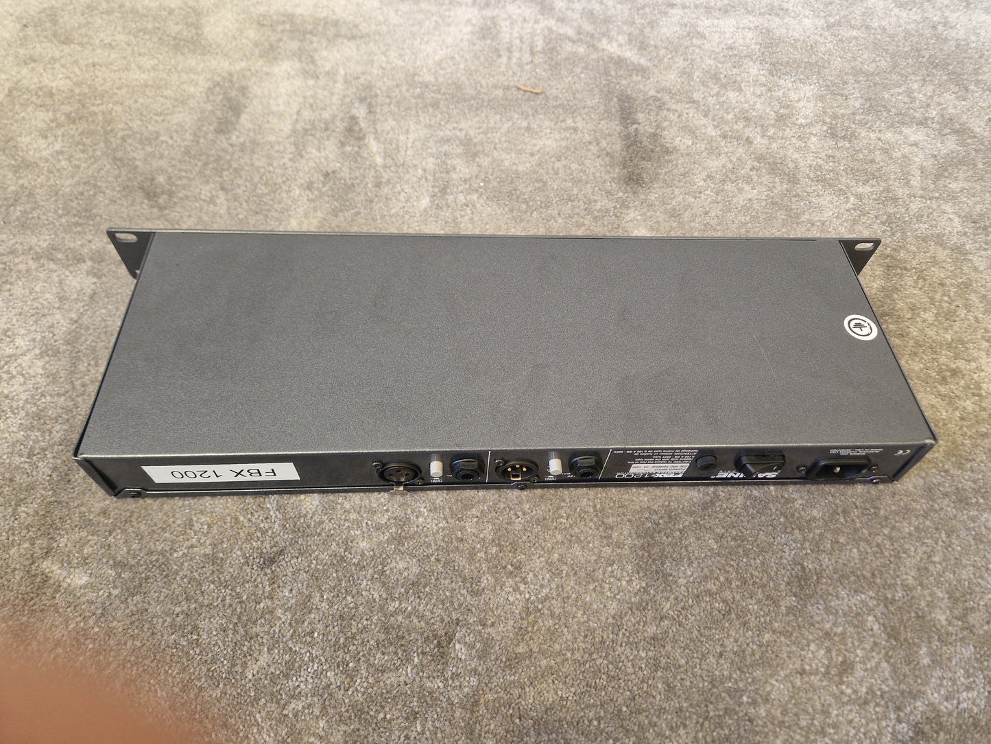 Sabine FBX 1200 – Feedback Exterminator, Rackmount – Spares or Repairs