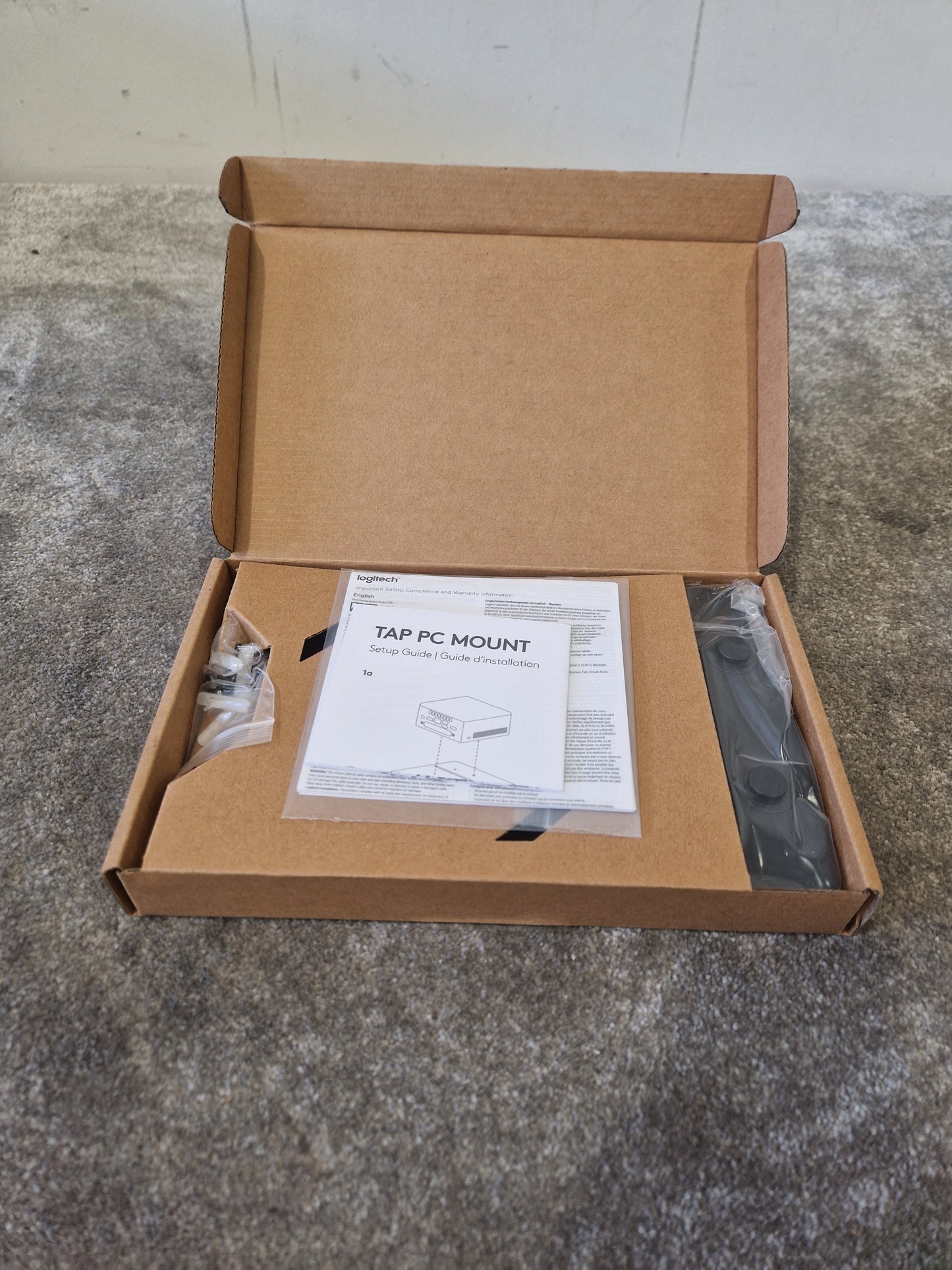 Logitech Tap PC Mount – Mini PC / Chromebox Holder – Sealed In Original Box