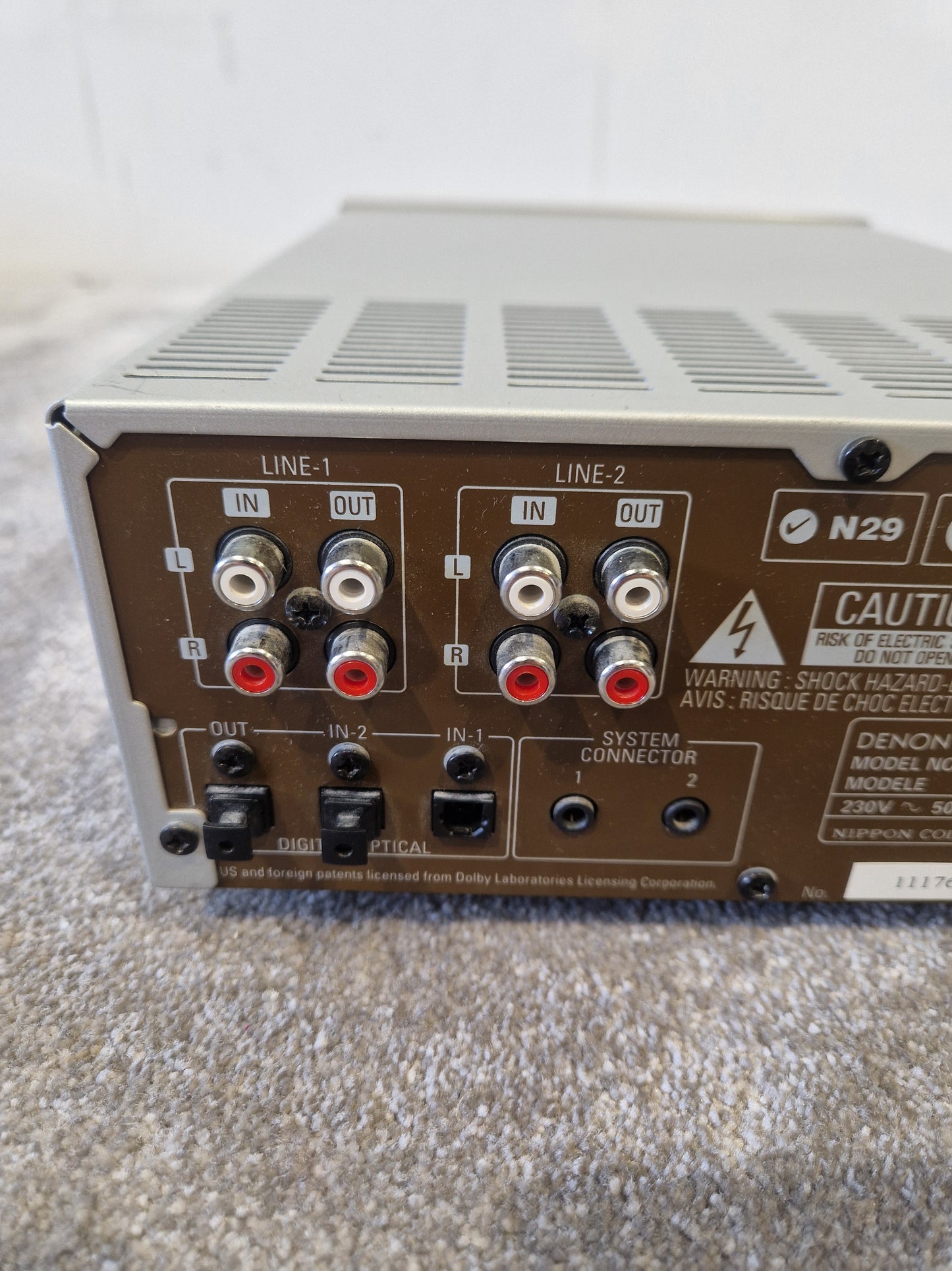 Denon DMD-M30 – MiniDisc Recorder/Player, Fully Tested – Very Good