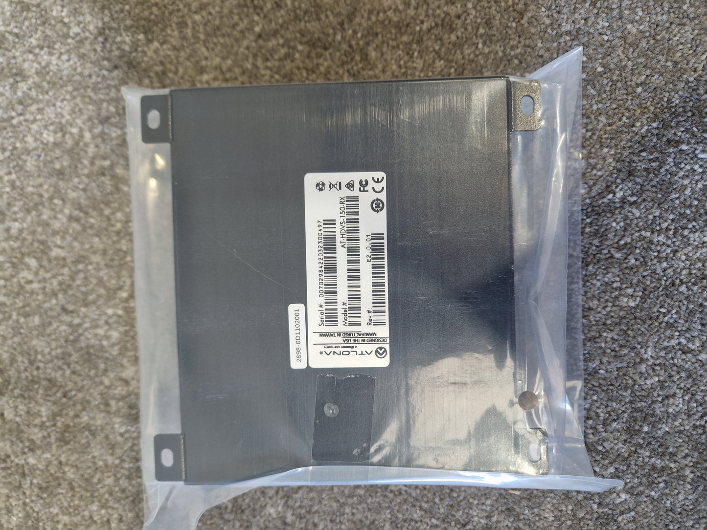Atlona AT-HDVS-150-RX HDBaseT Scaler – Open Box New w/ AC Adapter