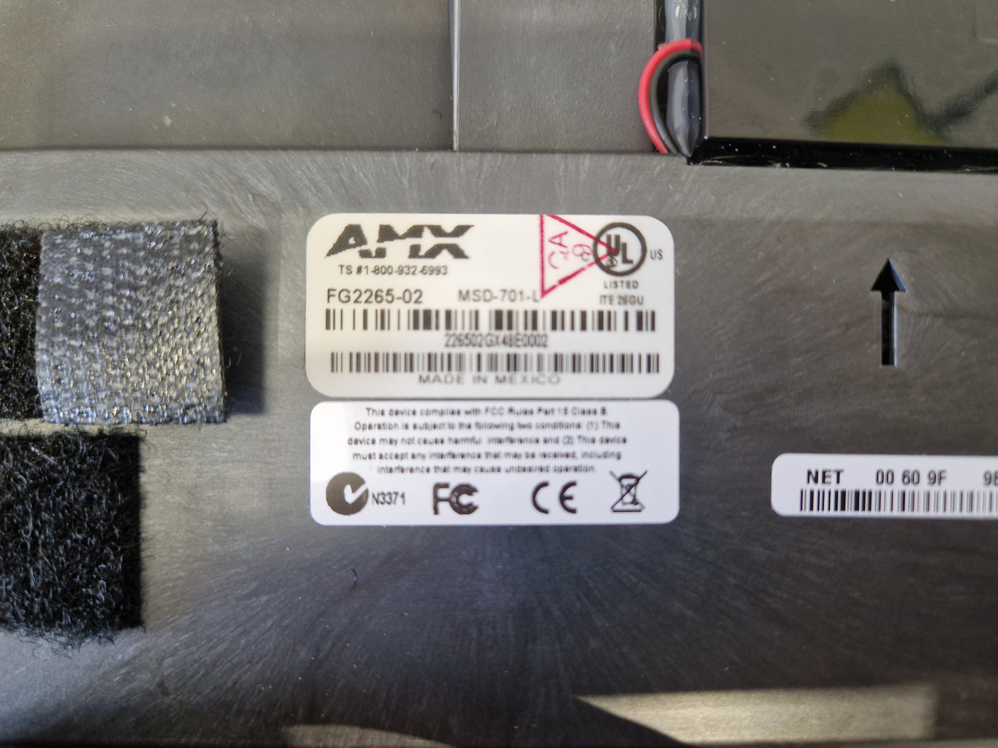 AMX MSD-701-L Modero S 7" Touch Panel – Excellent w/ Original Box
