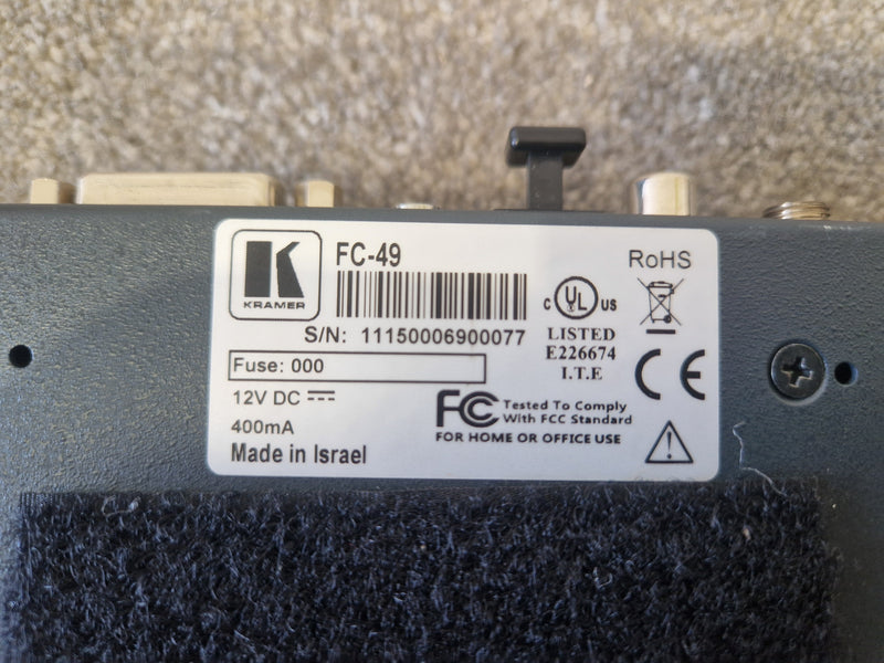 Kramer FC-49 DVI / Audio to HDMI Converter - Very Good - image 6