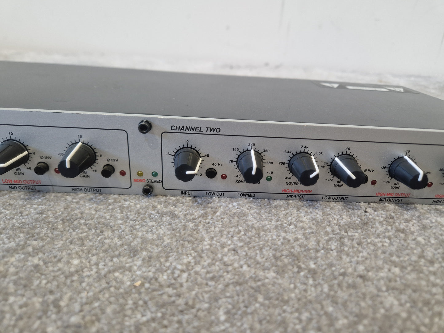 DBX 234xs XSV-EU Crossover – 2/3/4-Way, XLR I/O – Good