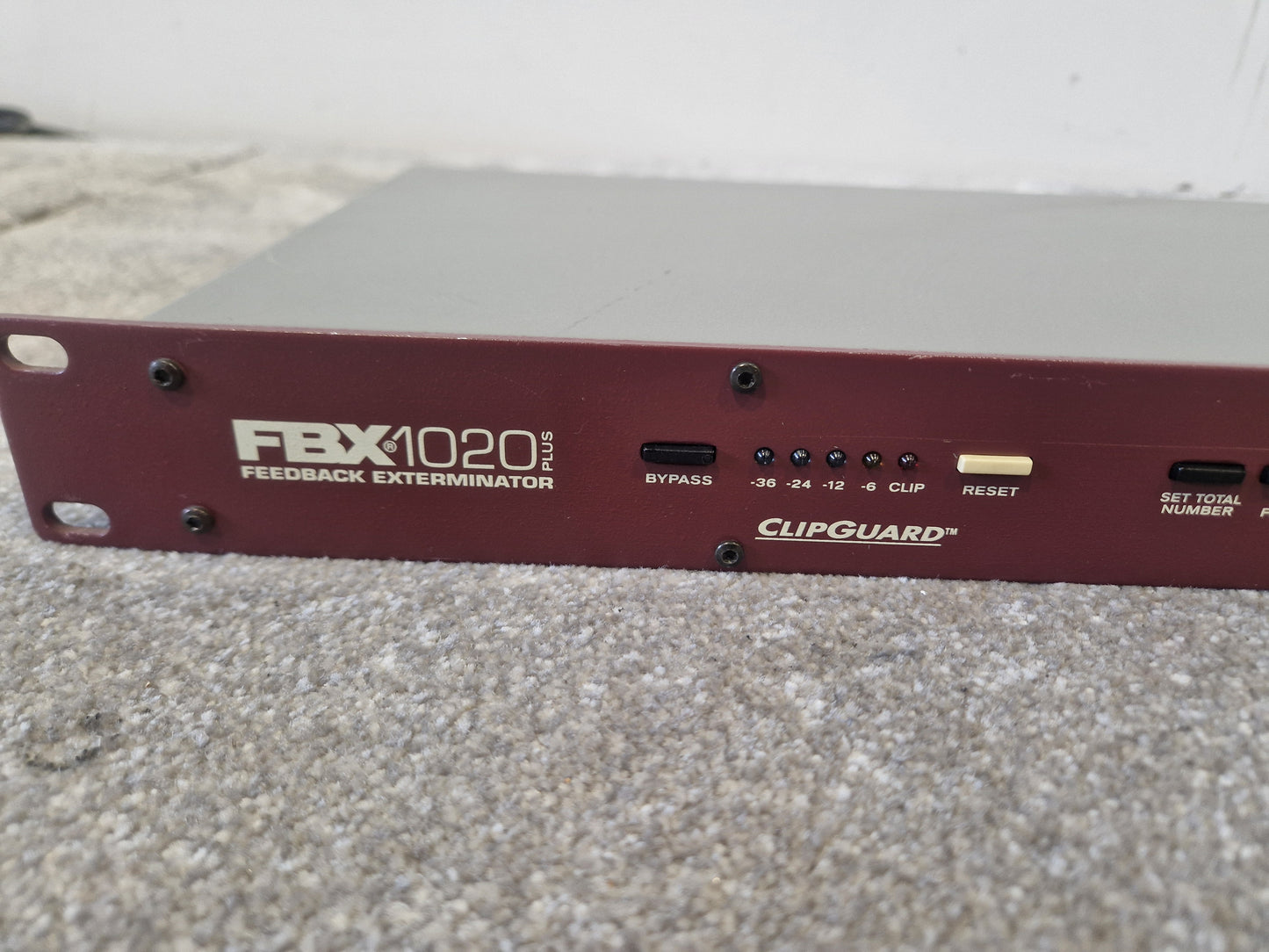 Sabine FBX1020 Feedback Exterminator – 20-Bit DSP – 10 Constant Q Filters – Good