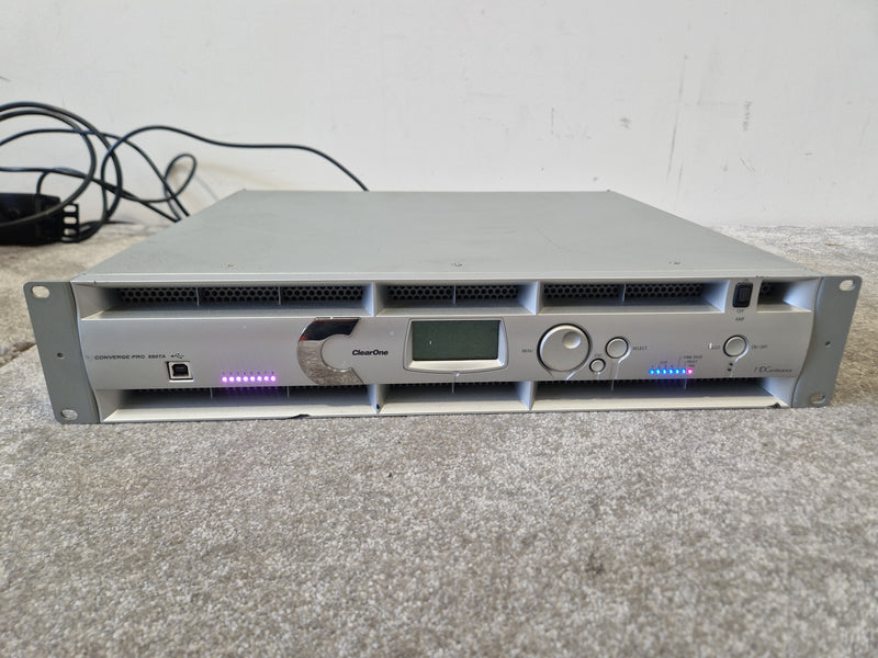 ClearOne Converge Pro 880TA - 4x 35W Amps - Echo & Noise Cancellation - Good - image 4