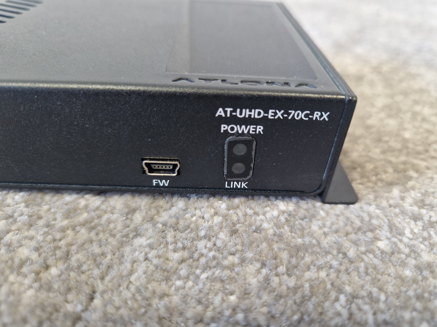 Atlona AT-UHD-EX-70C-RX – 4K HDBaseT Receiver – RS-232 & IR Control – Very Good