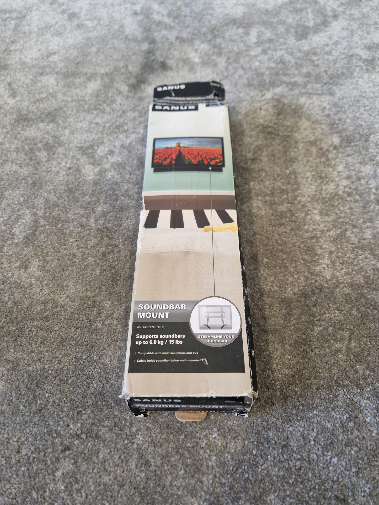 Sanus SASB1 – Universal Soundbar Mount – Open Box New
