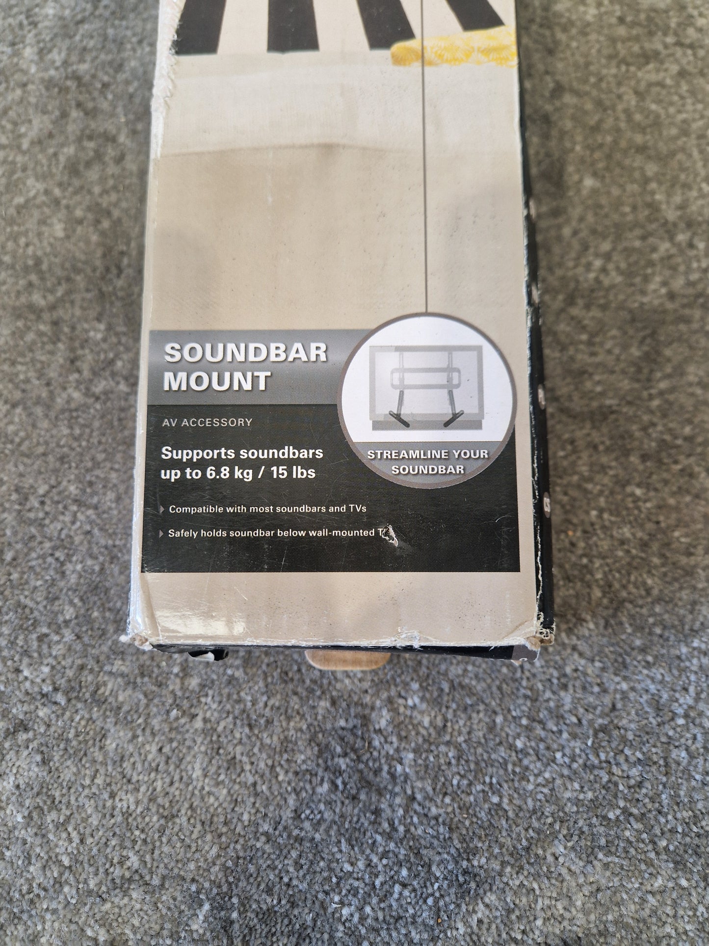 Sanus SASB1 – Universal Soundbar Mount – Open Box New