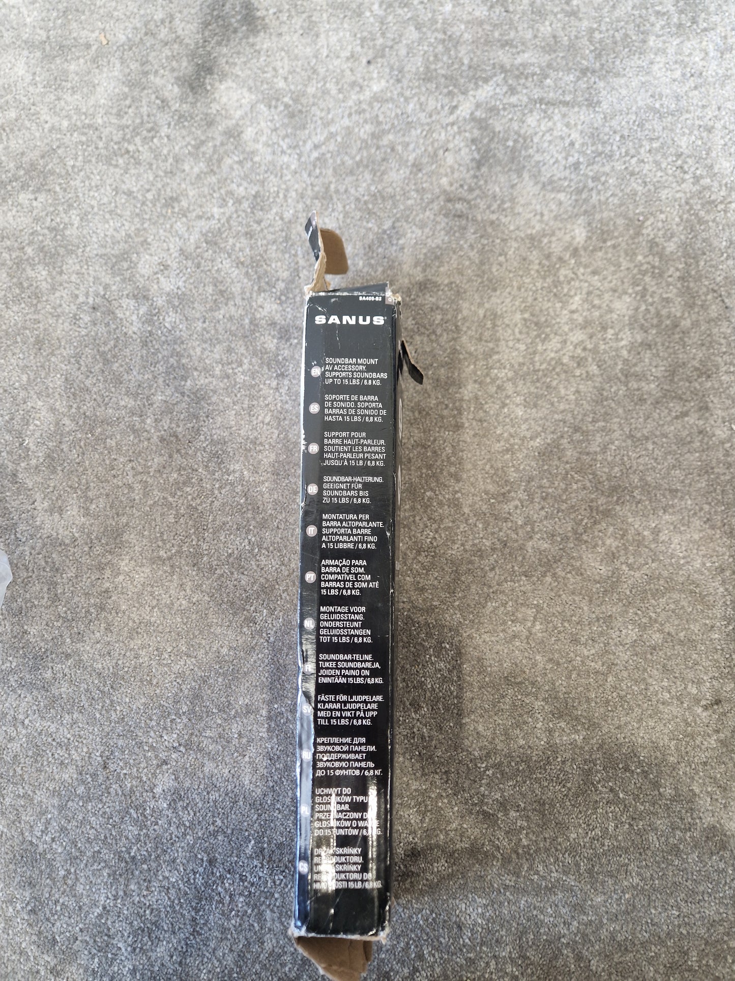 Sanus SASB1 – Universal Soundbar Mount – Open Box New