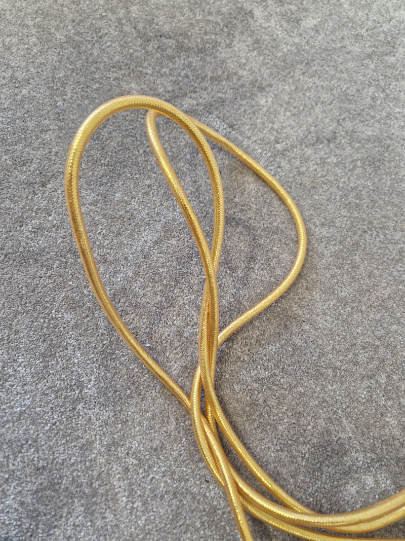 3m Gold Guitar Cable - Gold-Tipped ¼" Jack - Very Good - image 5