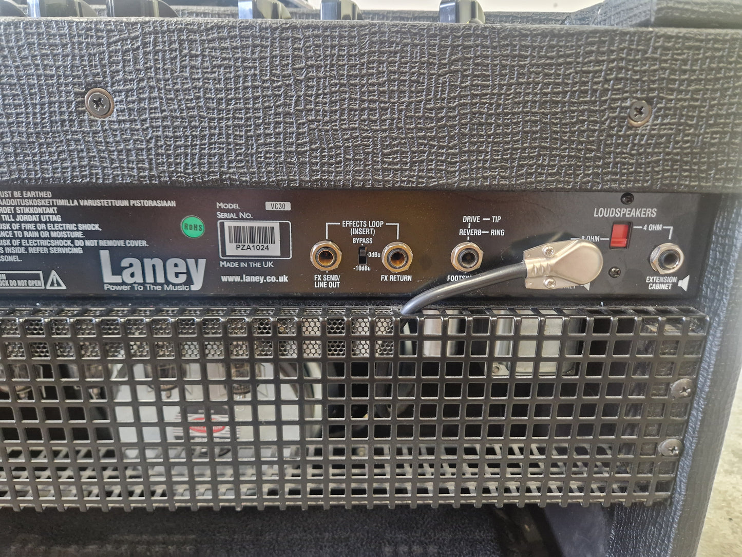 Laney VC30 – 30W All-Valve Guitar Combo – British Class A – Very Good