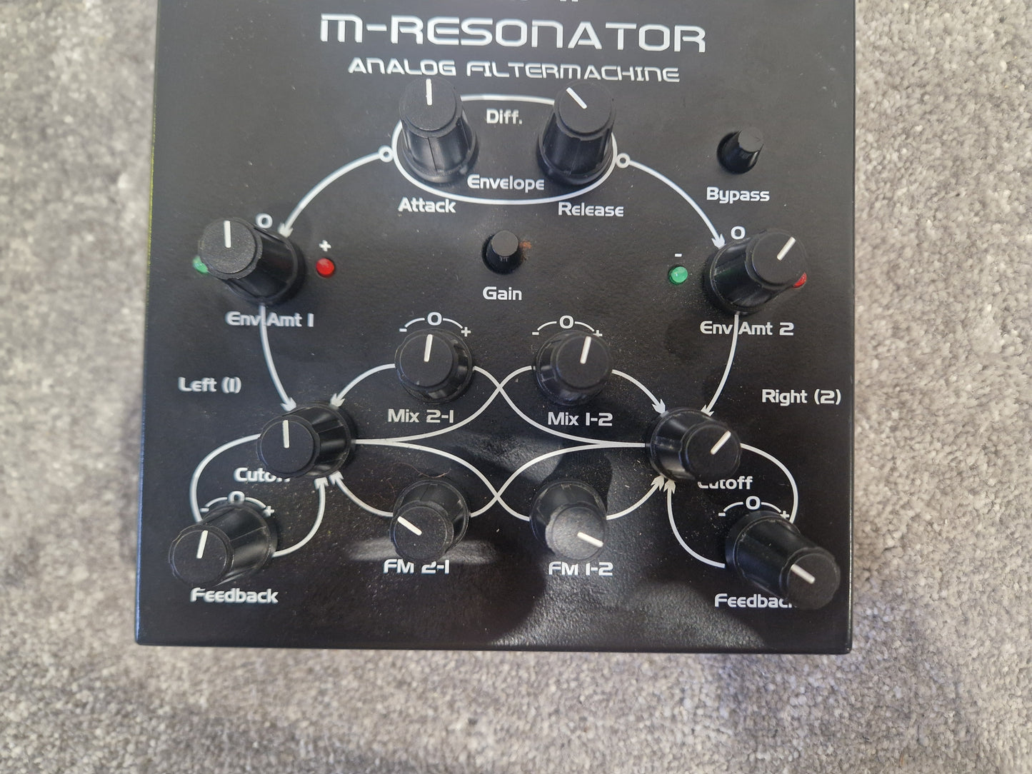 Jomox M-Resonator – Analogue Filter & Feedback Control – Good w/ Power Supply