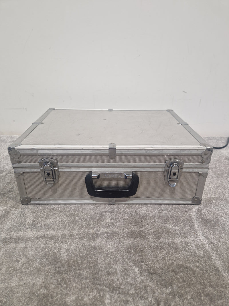 Unbranded Metal Flightcase - 48cm x 36cm x 10cm, Hard Shell Storage Case - Good - image 2