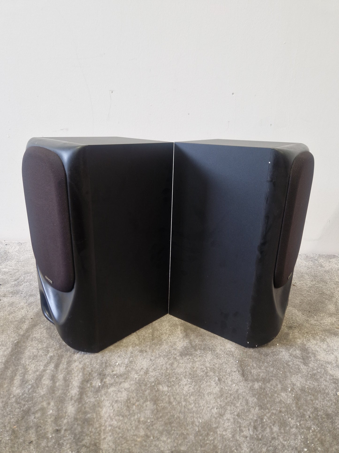 Kenwood LS-A6 – 60W Hi-Fi Speakers – Compact Design & Wired Connectivity – Very Good w/ Original Box