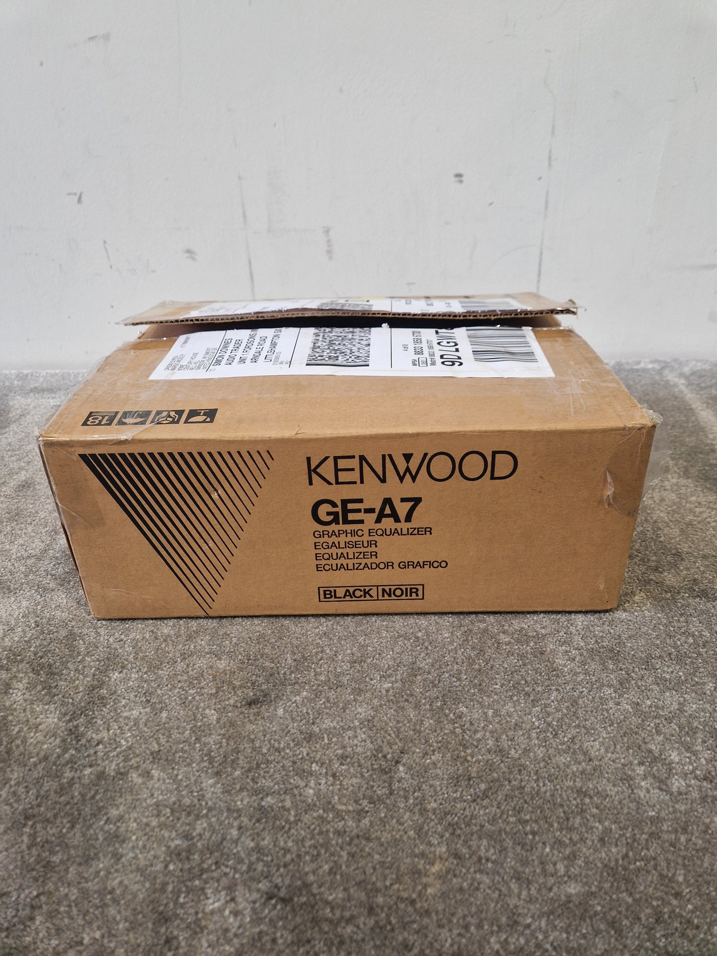 Kenwood GE-A7 – 7-Band Graphic Equalizer – Excellent w/ Original Box