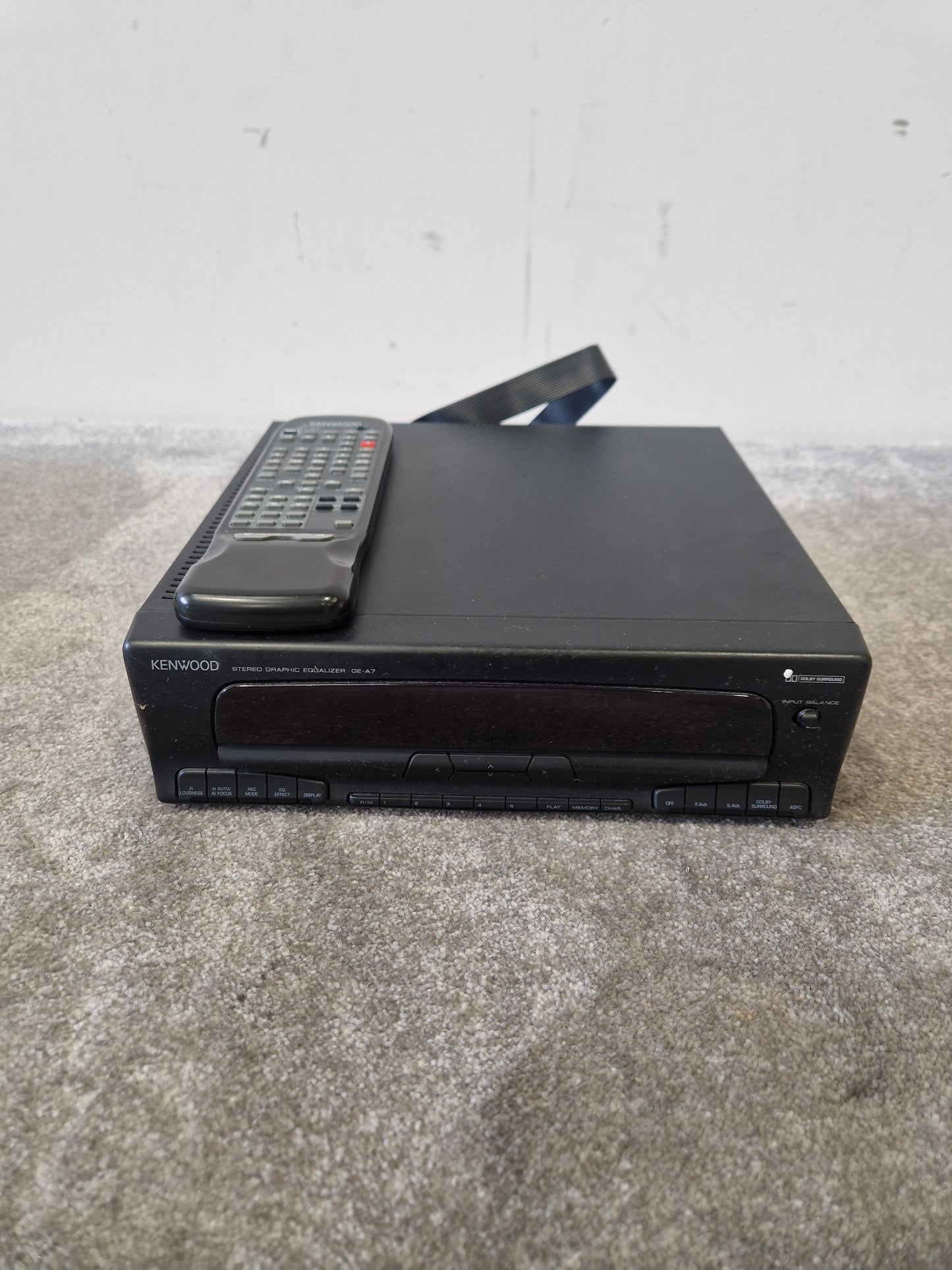 Kenwood GE-A7 – 7-Band Graphic Equalizer – Excellent w/ Original Box